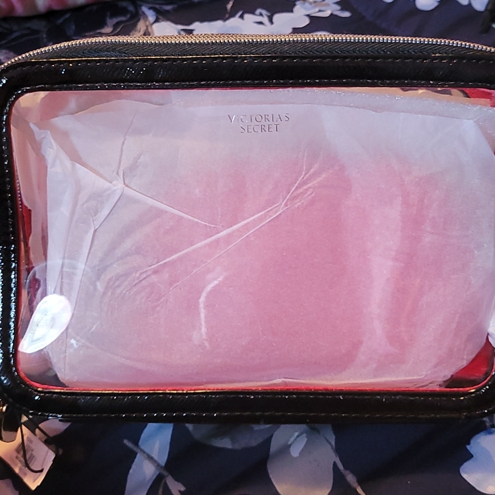 Makeup bag with mini bag